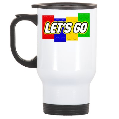 Let's Go Spoof Parody Logo Stainless Steel Travel Mug