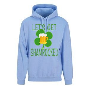 Let's Get Shamrocked St. Patty's Day Unisex Surf Hoodie