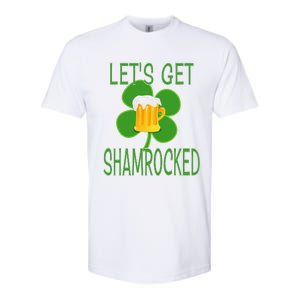 Let's Get Shamrocked St. Patty's Day Softstyle CVC T-Shirt