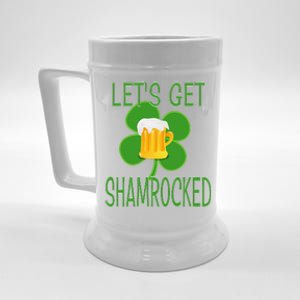 Let's Get Shamrocked St. Patty's Day Beer Stein