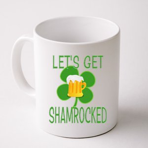 Let's Get Shamrocked St. Patty's Day Coffee Mug