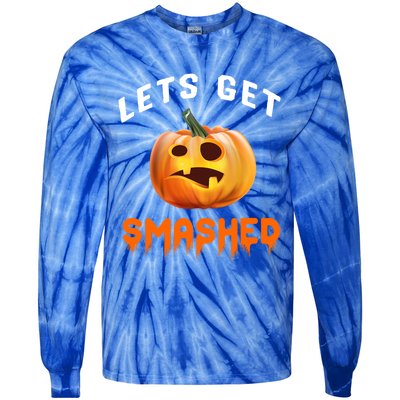 Lets Get Smashed Gift Tie-Dye Long Sleeve Shirt