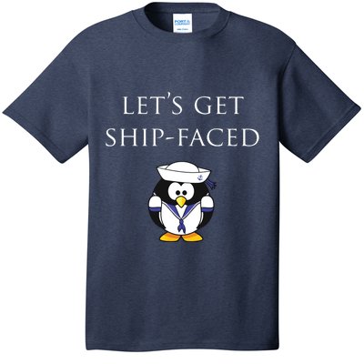 Let's Get Ship Faced Hilarious Sailing T-Shirt