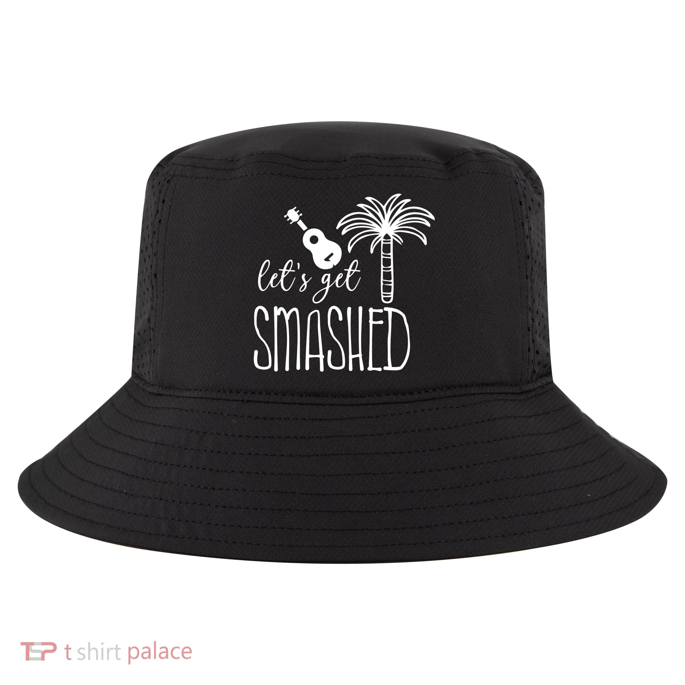 Let's Get Smashed Cool Comfort Performance Bucket Hat