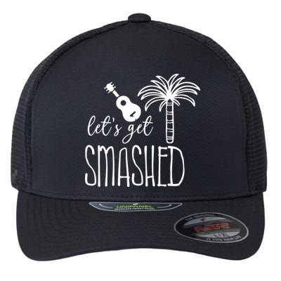 Let's Get Smashed Flexfit Unipanel Trucker Cap