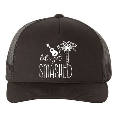 Let's Get Smashed Yupoong Adult 5-Panel Trucker Hat