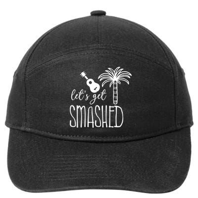 Let's Get Smashed 7-Panel Snapback Hat