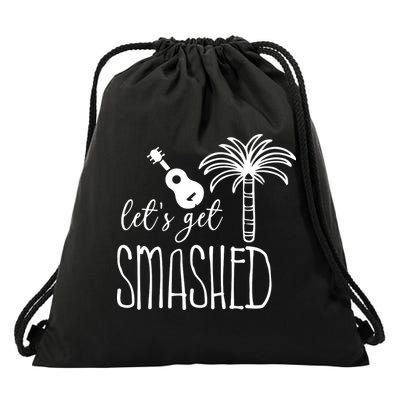 Let's Get Smashed Drawstring Bag