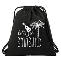 Let's Get Smashed Drawstring Bag