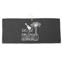 Let's Get Smashed Large Microfiber Waffle Golf Towel