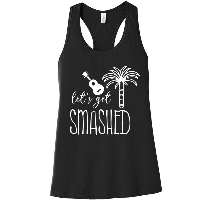 Let's Get Smashed Women's Racerback Tank