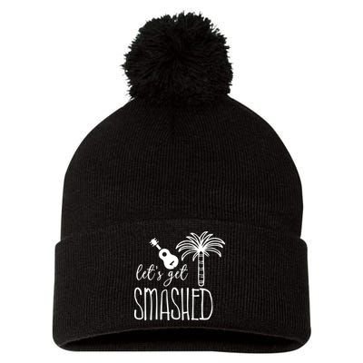 Let's Get Smashed Pom Pom 12in Knit Beanie