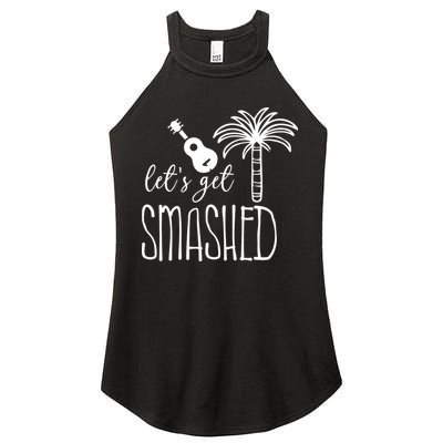 Let's Get Smashed Women's Perfect Tri Rocker Tank