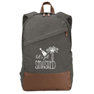 Let's Get Smashed Cotton Canvas Backpack