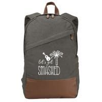 Let's Get Smashed Cotton Canvas Backpack