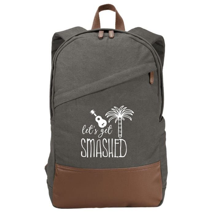 Let's Get Smashed Cotton Canvas Backpack