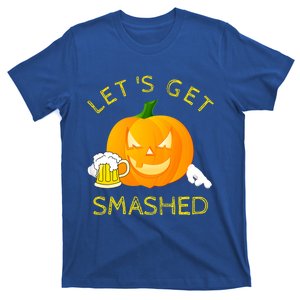 LetS Get Smashed Pumpkin Halloween Ing Gift Funny Gift T-Shirt