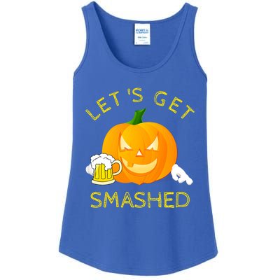 LetS Get Smashed Pumpkin Halloween Ing Gift Funny Gift Ladies Essential Tank