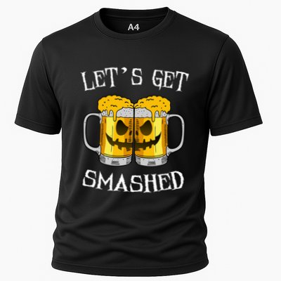 LetS Get Smashed Pumpkin Halloween Beer Mugs Ing Gift Performance Shirt