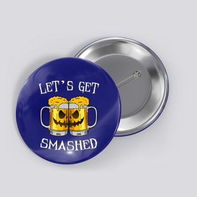 LetS Get Smashed Pumpkin Halloween Beer Mugs Ing Gift Button