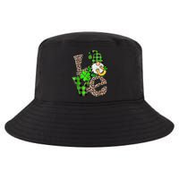 Love Gnomes Shamrock Horseshoe St Patrick's Day Cool Comfort Performance Bucket Hat