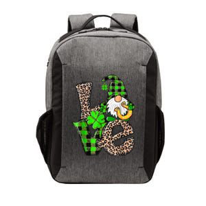 Love Gnomes Shamrock Horseshoe St Patrick's Day Vector Backpack