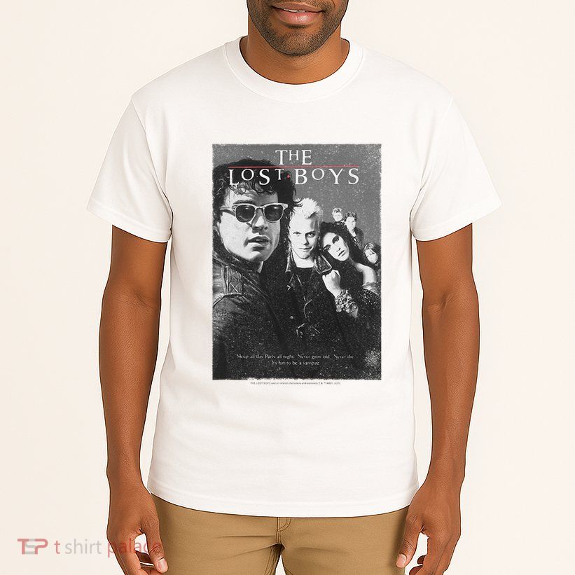 Lost Group Shot Movie Poster Tall T-Shirt