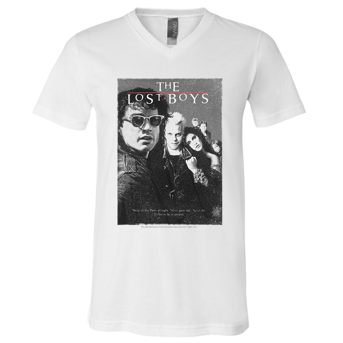 Lost Group Shot Movie Poster V-Neck T-Shirt