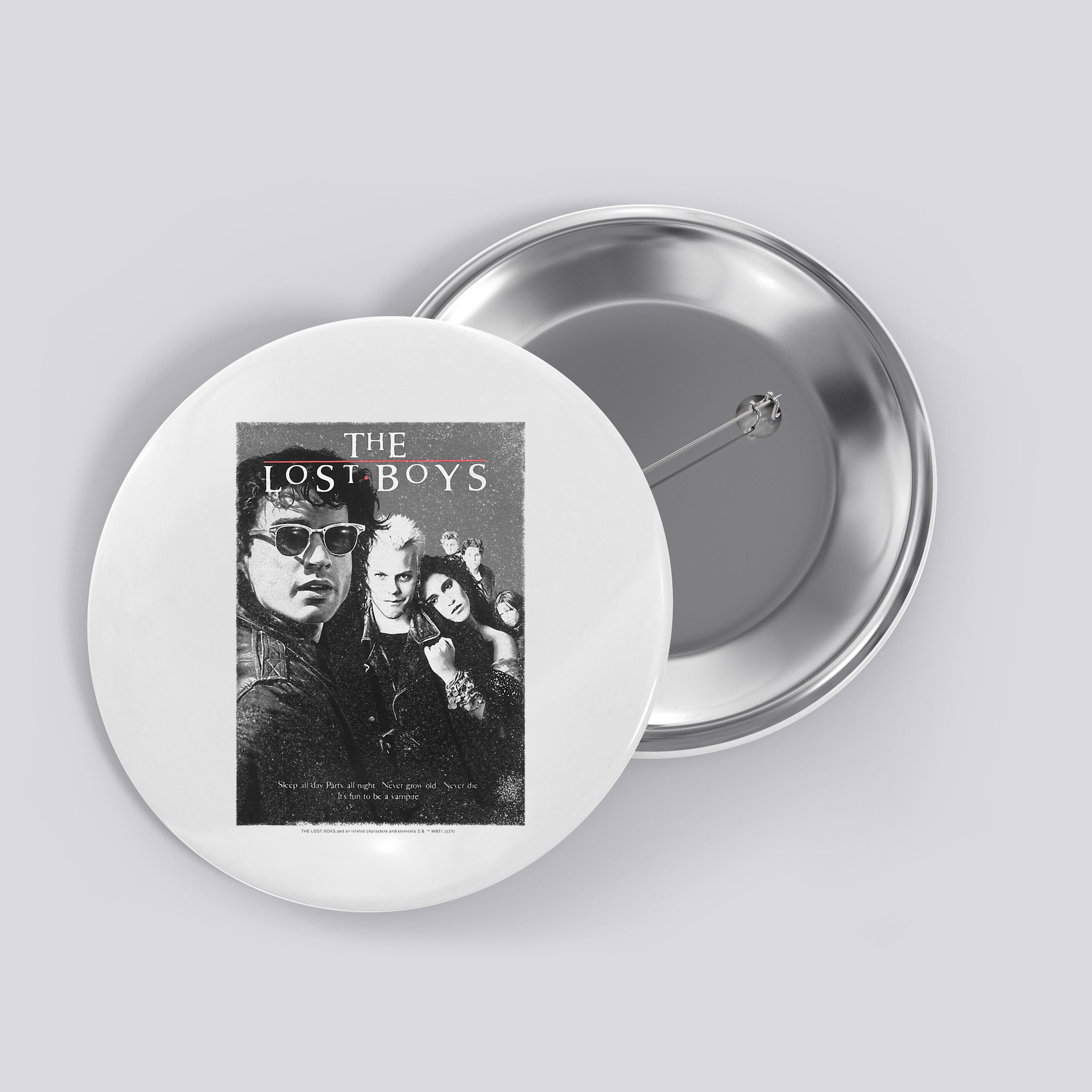 Lost Group Shot Movie Poster Button