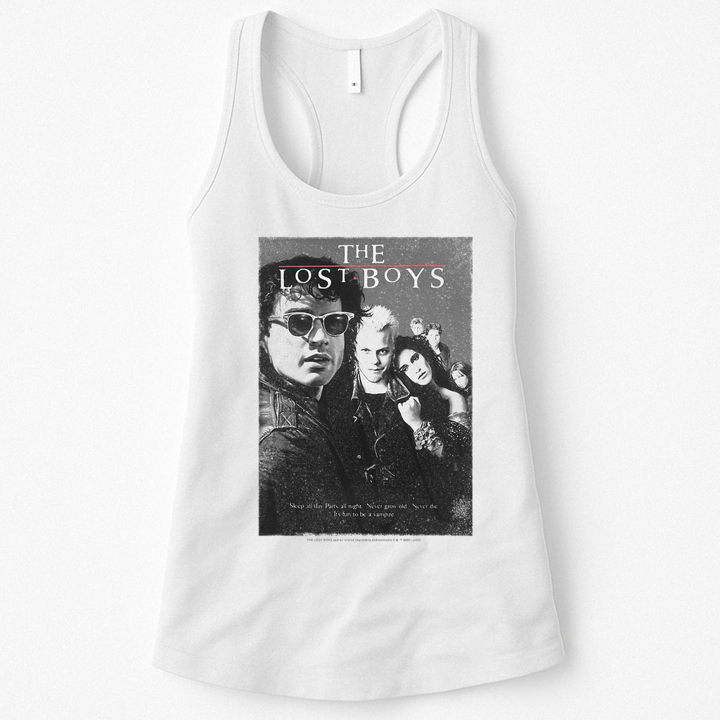 Lost Group Shot Movie Poster Womens Tank Top