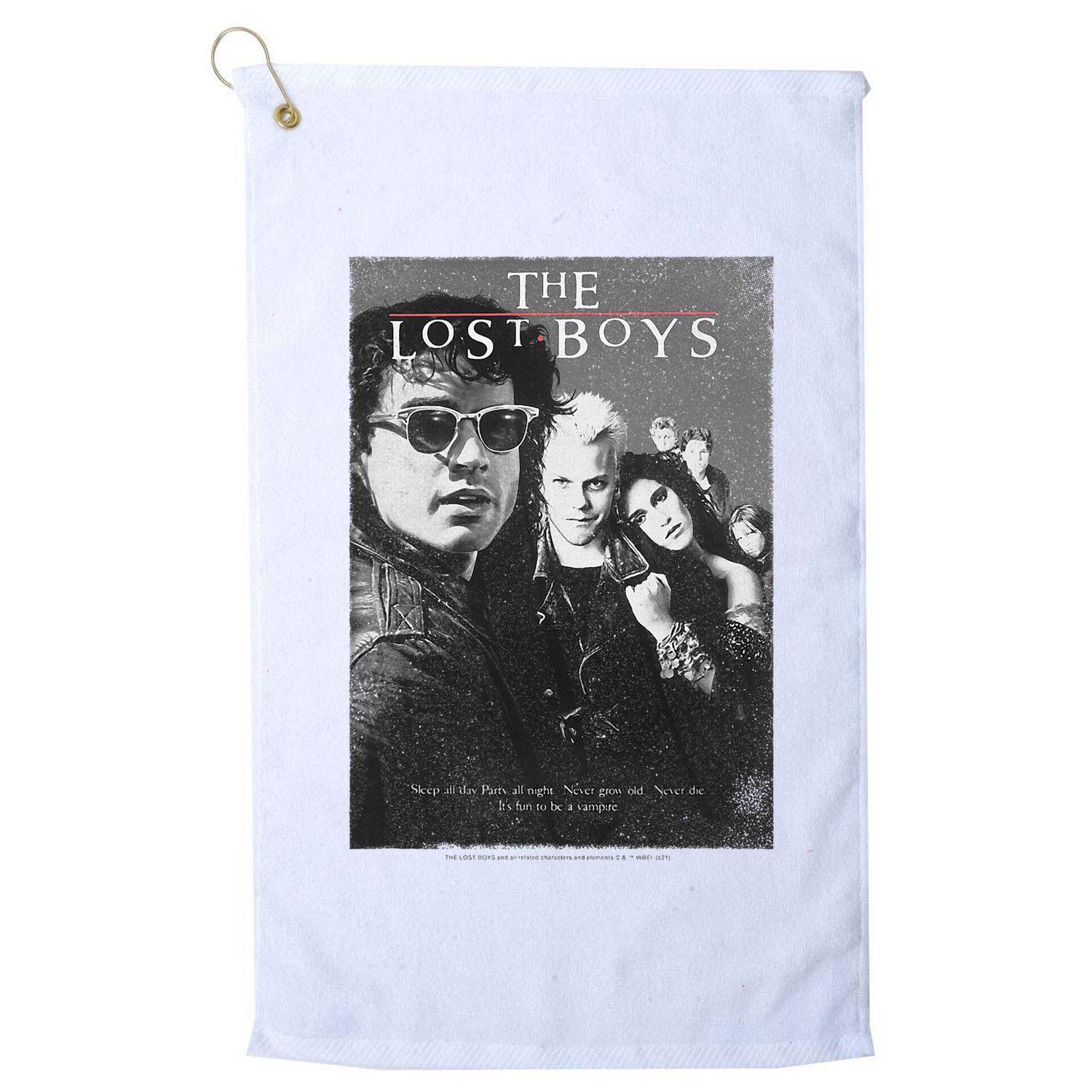 Lost Group Shot Movie Poster Golf Towel