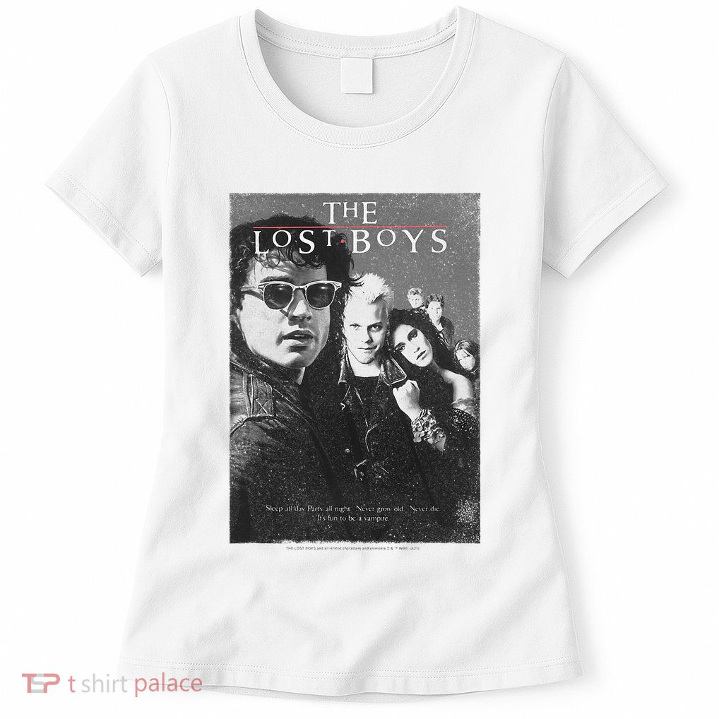 Lost Group Shot Movie Poster Womens T-Shirt