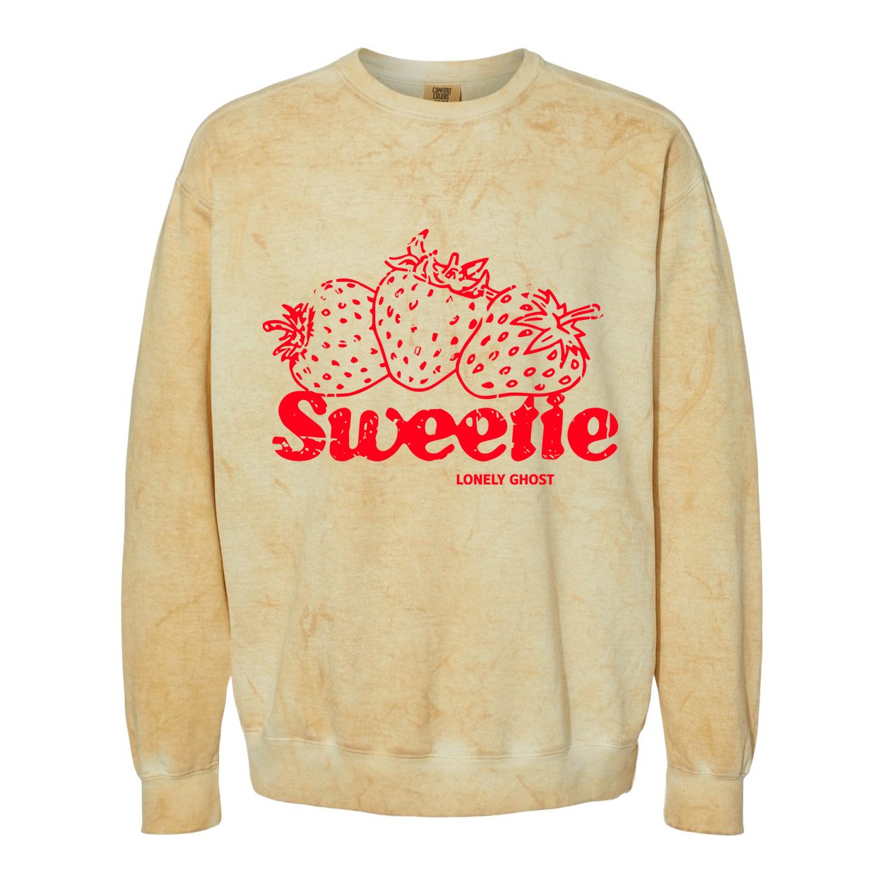 Lonely Ghost Shop Sweetie Colorblast Crewneck Sweatshirt
