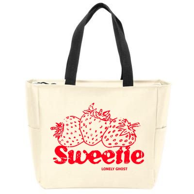 Lonely Ghost Shop Sweetie Zip Tote Bag