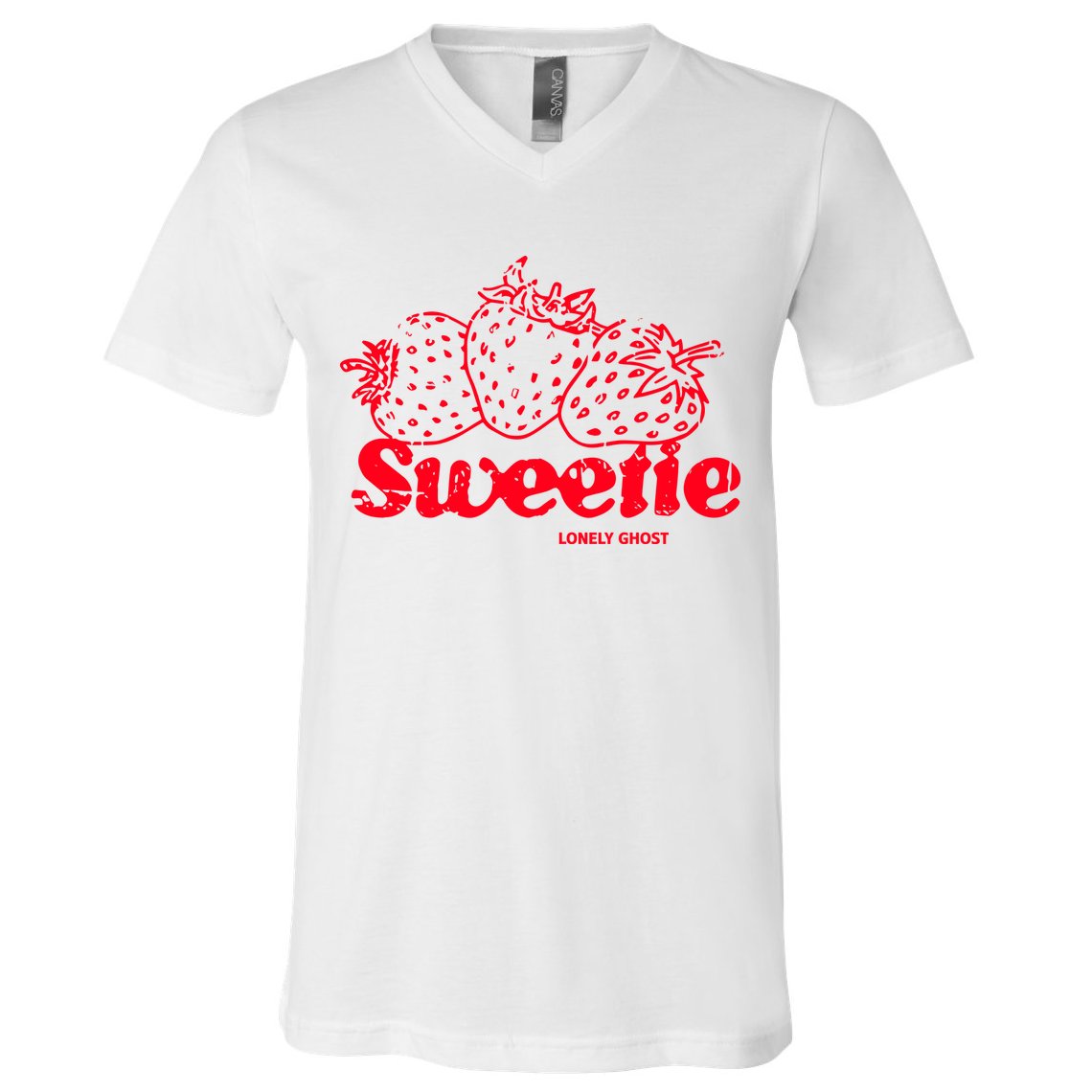 Lonely Ghost Shop Sweetie V-Neck T-Shirt