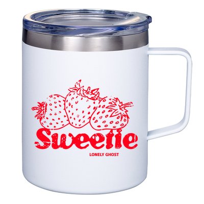 Lonely Ghost Shop Sweetie 12oz Stainless Steel Coffee Mug