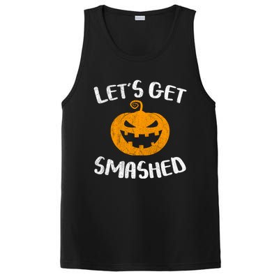 LetS Get Smashed Pumpkin Gift Halloween Ing Gift Great Gift PosiCharge Competitor Tank