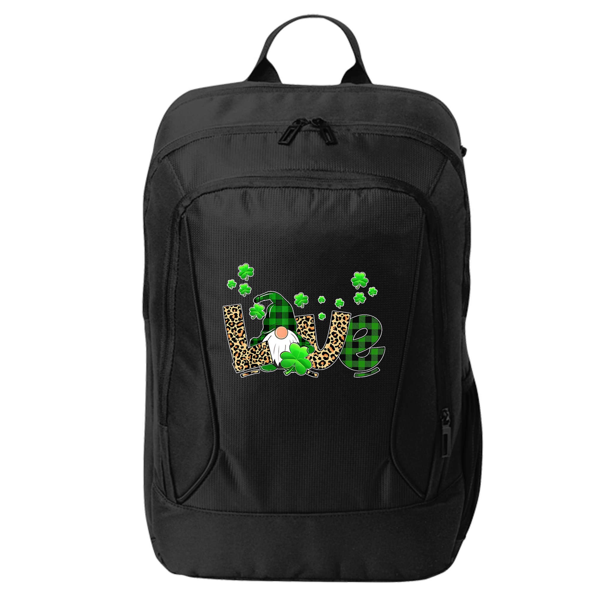 Love Gnome St Patrick's Day City Backpack