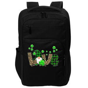 Love Gnome St Patrick's Day Impact Tech Backpack