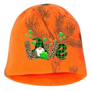 Love Gnome St Patrick's Day Kati - Camo Knit Beanie