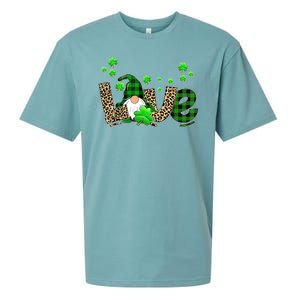 Love Gnome St Patrick's Day Sueded Cloud Jersey T-Shirt