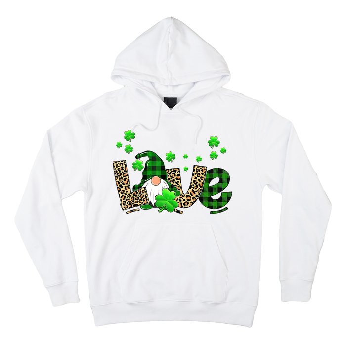 Love Gnome St Patrick's Day Hoodie