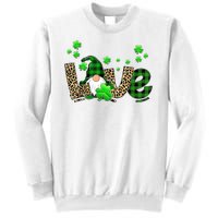 Love Gnome St Patrick's Day Sweatshirt