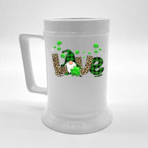 Love Gnome St Patrick's Day Beer Stein