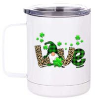 Love Gnome St Patrick's Day 12 oz Stainless Steel Tumbler Cup