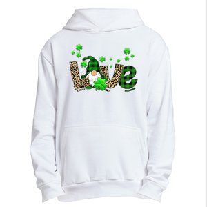 Love Gnome St Patrick's Day Urban Pullover Hoodie