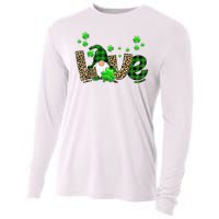 Love Gnome St Patrick's Day Cooling Performance Long Sleeve Crew