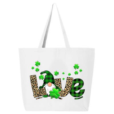 Love Gnome St Patrick's Day 25L Jumbo Tote