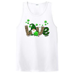 Love Gnome St Patrick's Day PosiCharge Competitor Tank