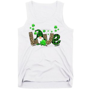 Love Gnome St Patrick's Day Tank Top